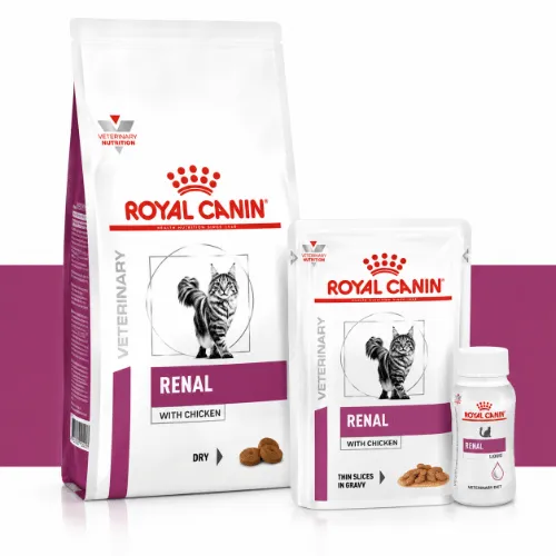 Royal Canin Renal Chicken Wet Cat Food Pouch